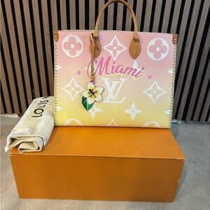 Louis Vuitton OnTheGo GM Tote – Miami Resort 2021 Limited Edition